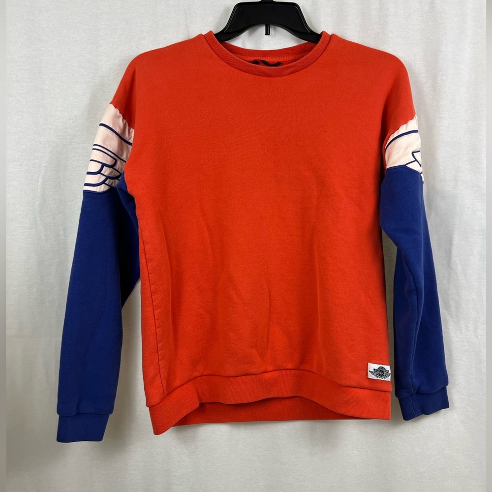 Nike Air Jordan Retro Wings Men’s Pullover Crewneck Sweatshirt Sweater Size M